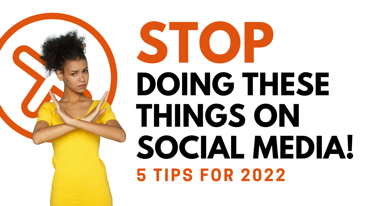 Stop Doing These Things on Social Media